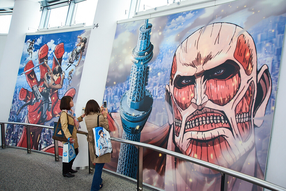 Titans Take Over TOKYO SKYTREE®! [Photo Report] 48