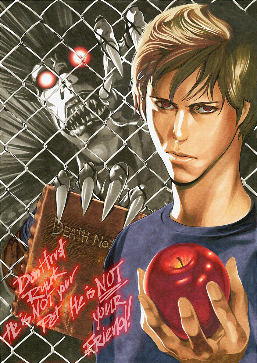 Special Death Note Illustration Released in Honor of New Movie! 0