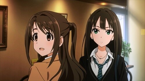 Screenshot from the anime *The Idolmaster: Cinderella Girls* 2