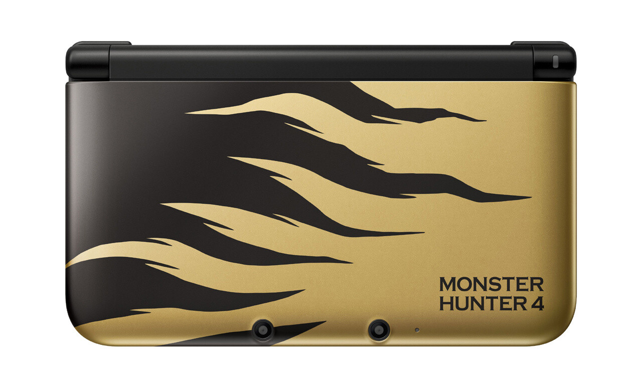 Nintendo 3DS XL Monster Hunter 4 Rajang Gold 0