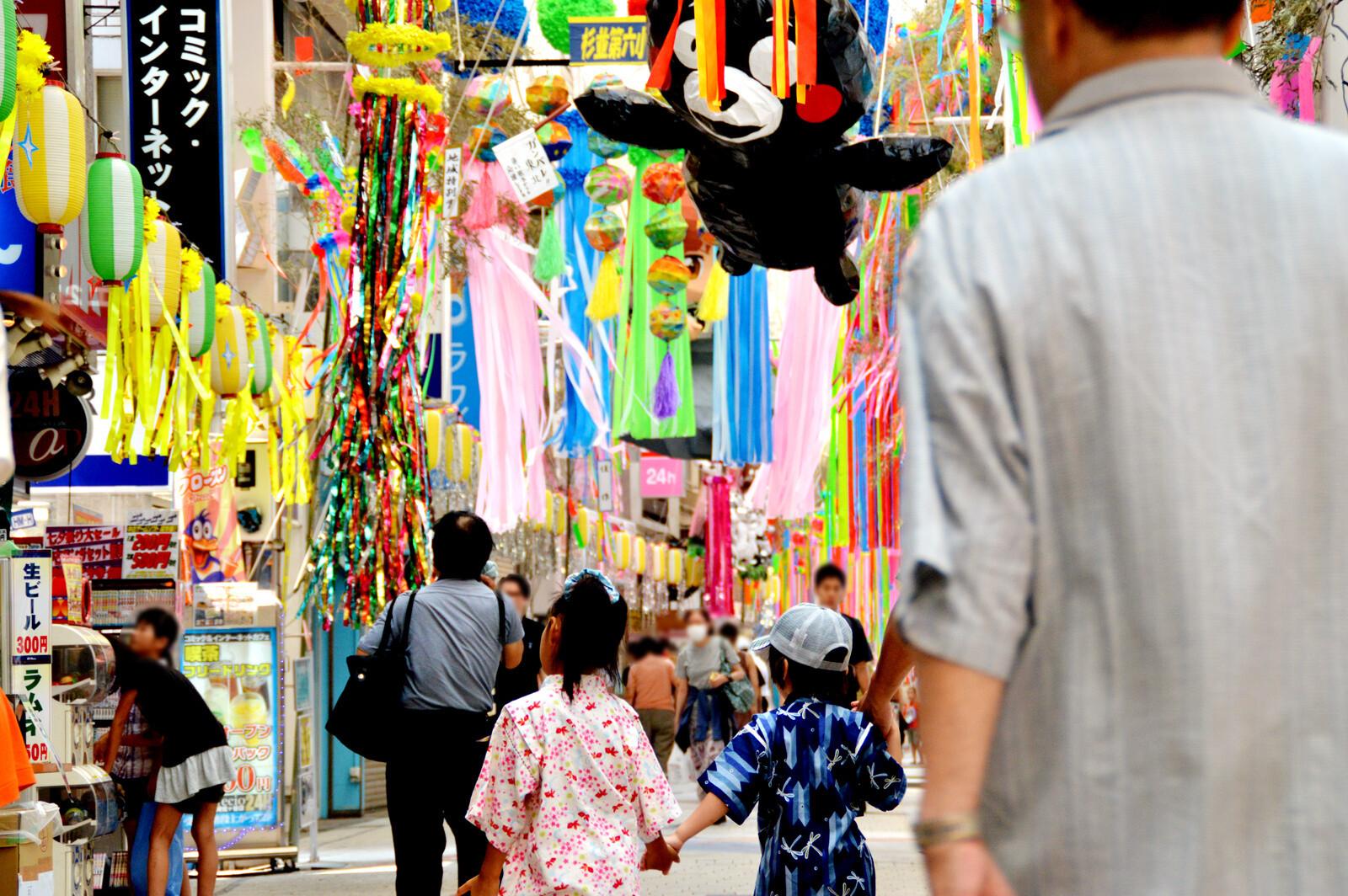 Asagaya Tanabata Festival Features Gigantic Paper Mache of Popular Anime Characters 5