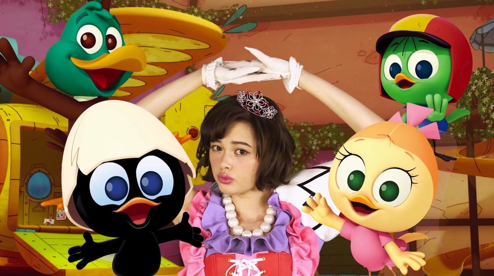 ViVi Model Tina Tamashiro Sings Theme Song for Calimero Anime! 0