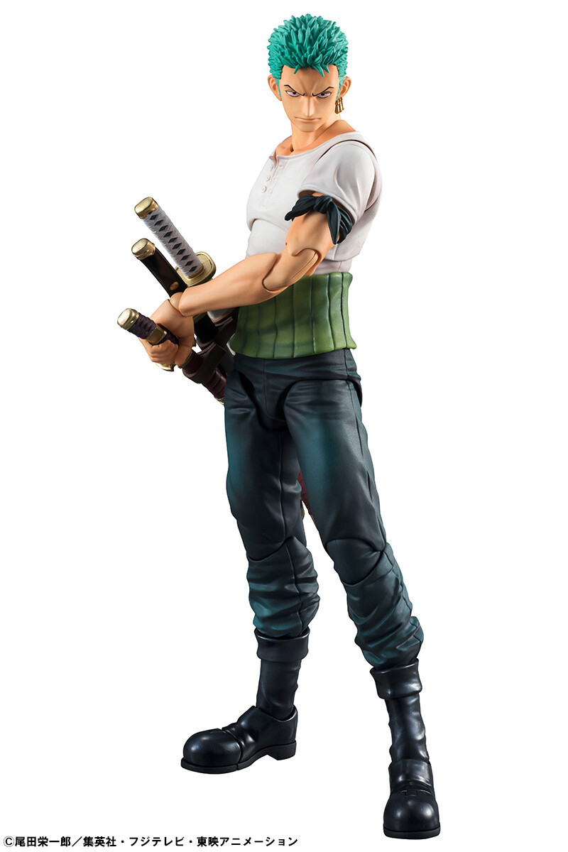 Roronoa Zoro Joins Variable Action Heroes Past Blue Collection 2