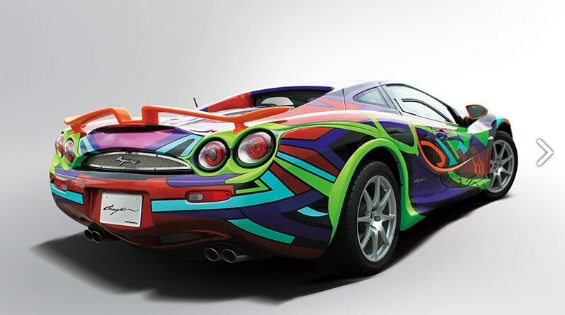 Collaboration Car Between Legendary Super Car Orochi and *Evangelion*! Priced at 16 Million JPY 1