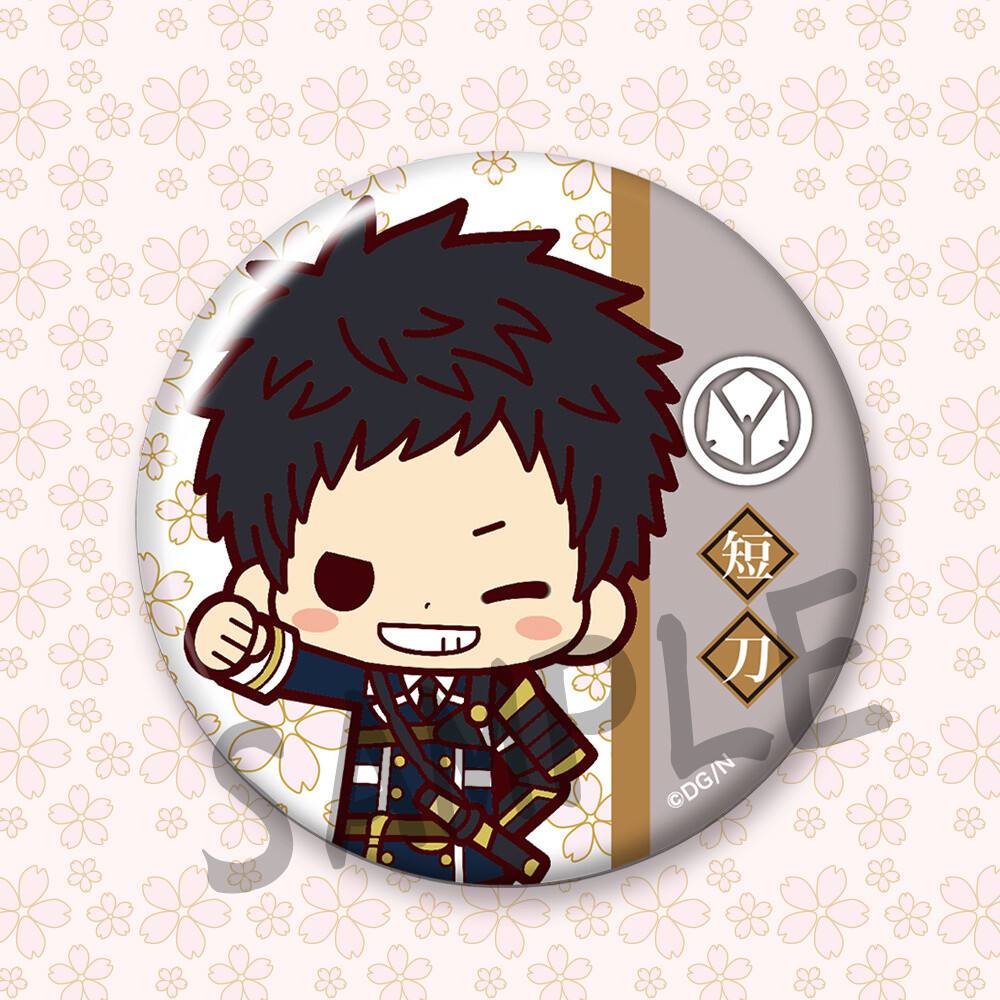 Adorable Touken Ranbu -Online- Sakurai Ver. Vol. 3 Trading Badge Collection Available April 2017! 1