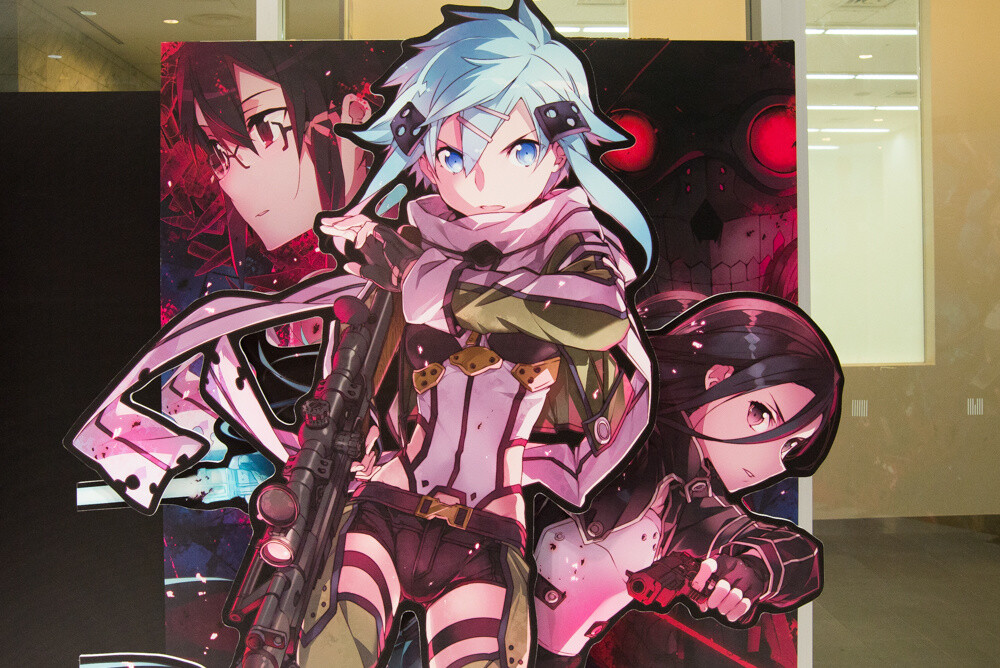 A massive panel of the main visuals to SAO and SAO 2 22