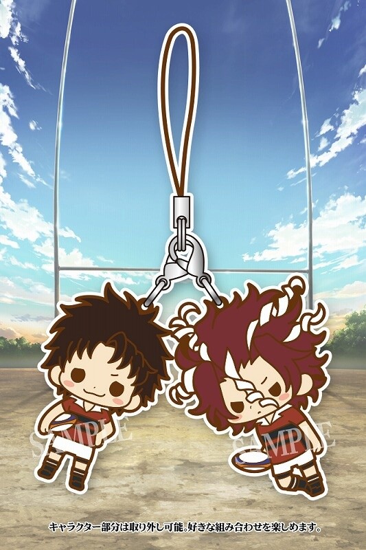 New Chibi All Out!! Rubber Straps Available for Pre-Order! 1