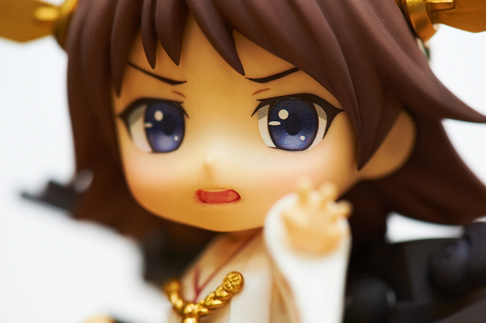 Maybe her expression when she is half-damaged? 23