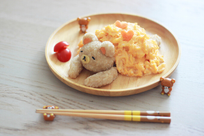 [Healthy Food for the Geeky Soul] Perfect Scrambled Eggs with Rilakkuma 8