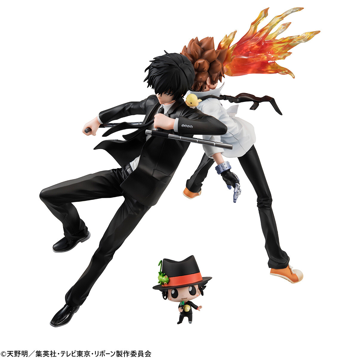 Tsuna & Hibari of Reborn! Face Off in G.E.M Series Figure Set 2
