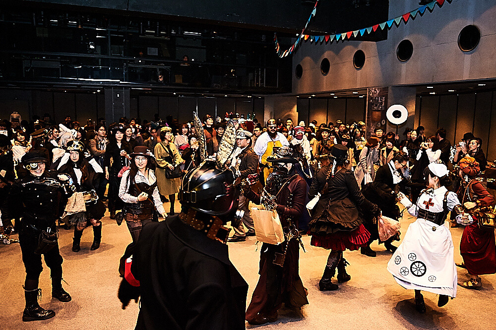 Steampunk and Traditional Kimono Unite at Steam Garden! [Photo Report] 61