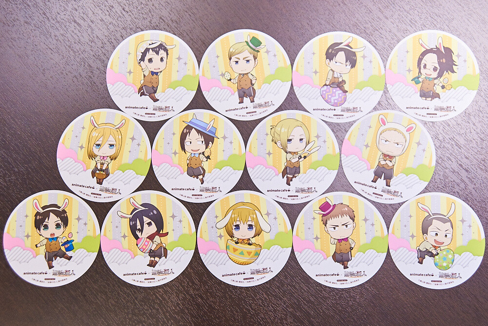 Celebrate Attack on Titan Season 2 at animate Cafe! [Photo Report] 13