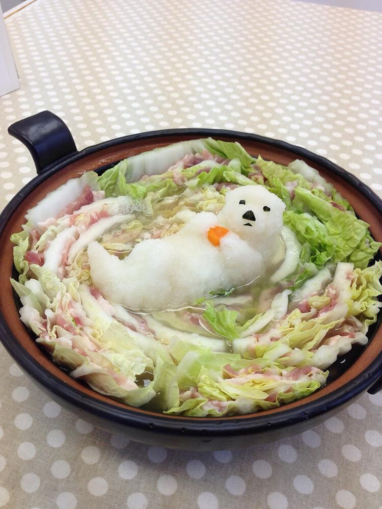 Grated Daikon Radish Sculptures Make Winter Nabe a Work of Art! 3