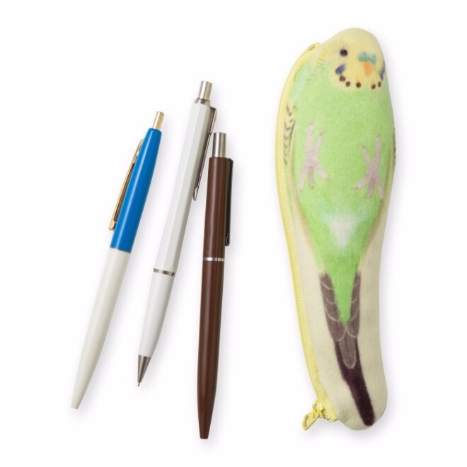 YOU+MORE! Recreate Cuteness of Parakeets as Pen Pouches! 4