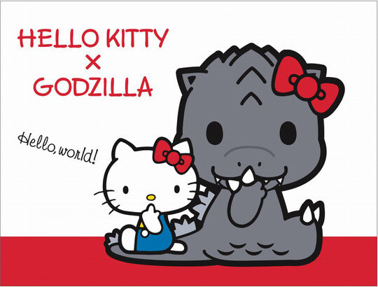 Godzilla Receives Adorable Hello Kitty Makeover in New Collab! 0