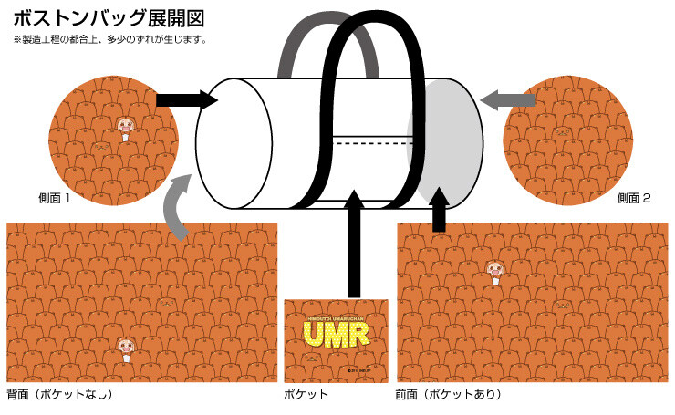 Boston Drum Bag & Round Portable Chargers Inspired By Himouto! Umaru-Chan Available for Purchase Now on Cross Crowdfunding! 3