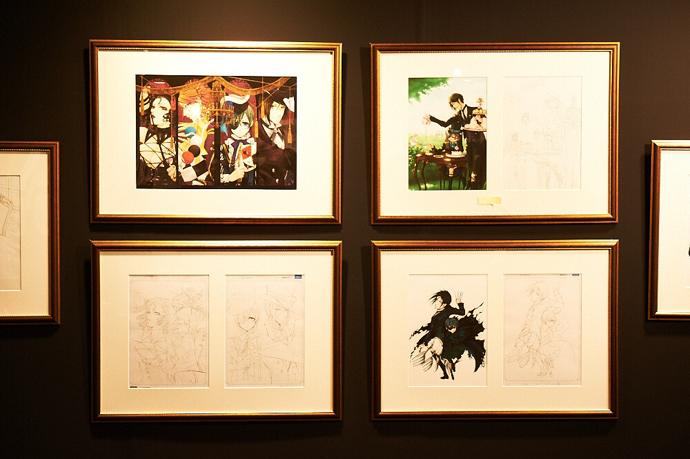 Welcome to the Splendid World of Black Butler - Black Butler Original Artwork Exhibit: The World of Yana Toboso Report 2