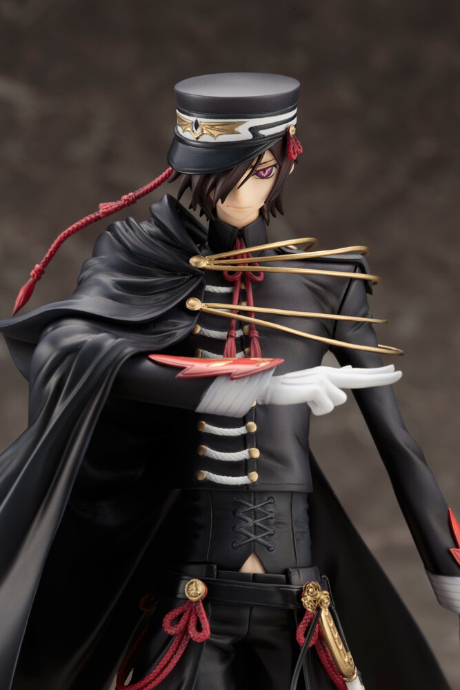 Code Black Lelouch Figure Launched as Code Geass Celebrates 10th Anniversary! 5