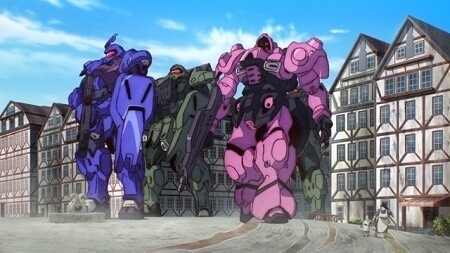 Taken from Ep. 15 of *Gundam Reconguista in G* © Sotsu Co. Ltd., Sunrise Inc., MBS 11