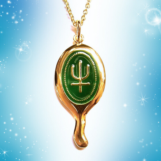 Sailor Moon Deep Aqua Mirror Pendant 2