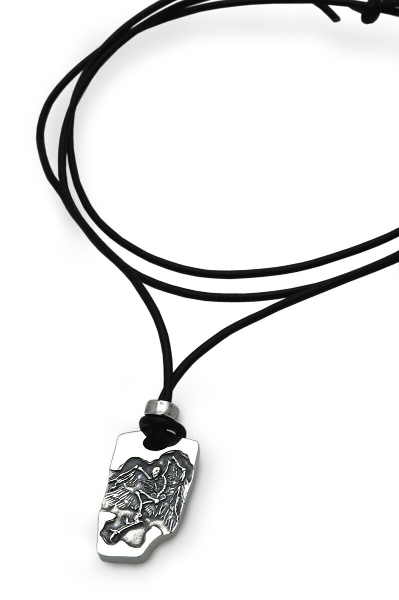 Fossil of the Angel Leather Choker 6