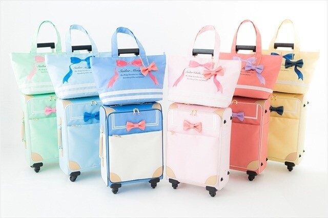 Convenient for Travelling too! Cute “Sailor Moon” Trolley Bags Released 0