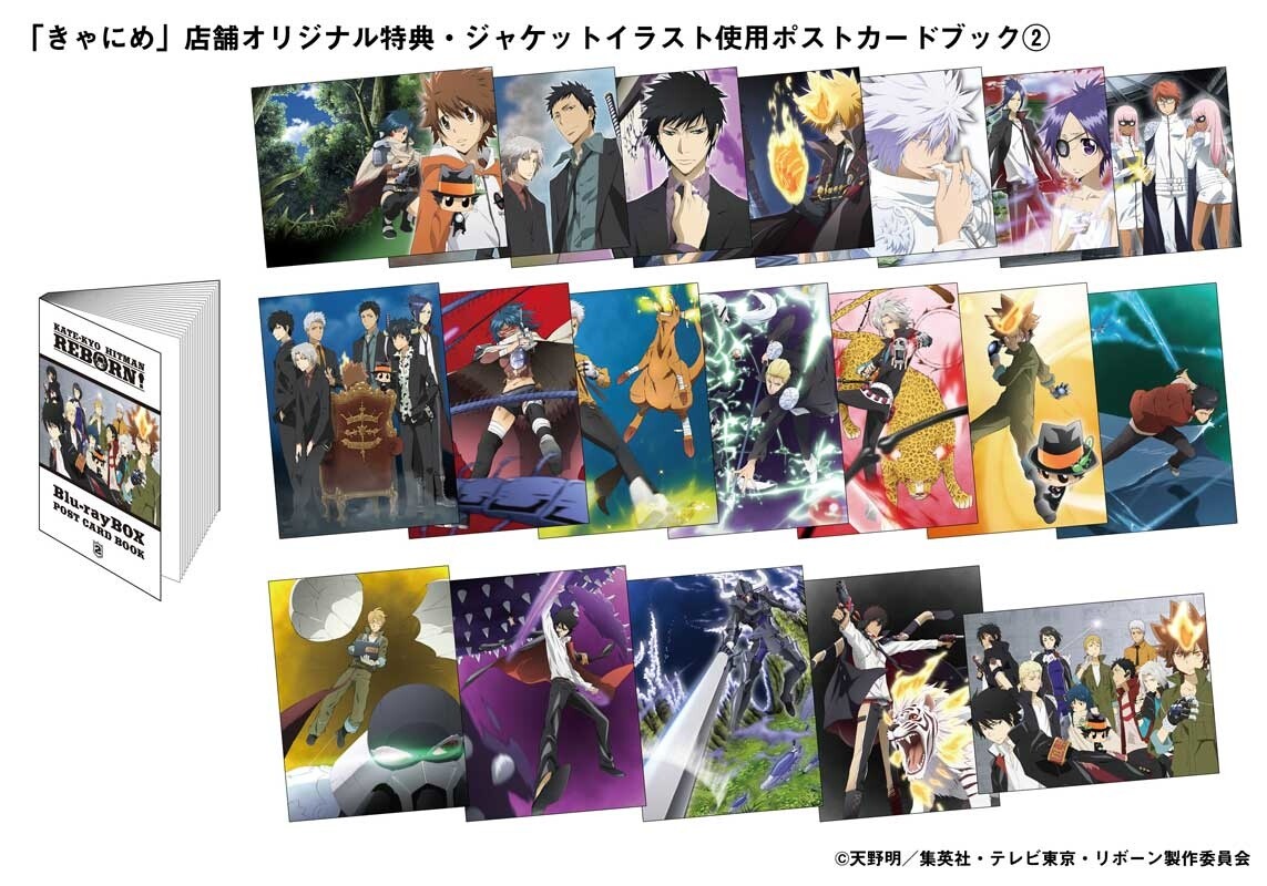 Amano Akira and Tanaka Masayoshi Team up For Reborn! Blu-ray Box Set Vol. 2 Artwork. 3