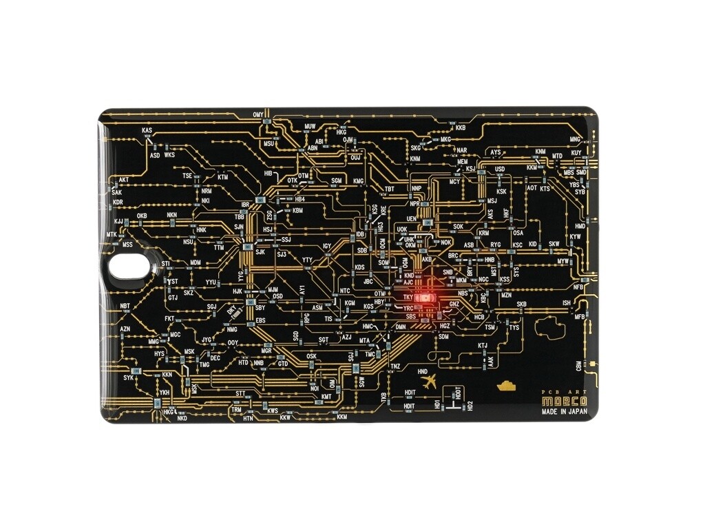 Tokyo Circuit Route Map (black) 1