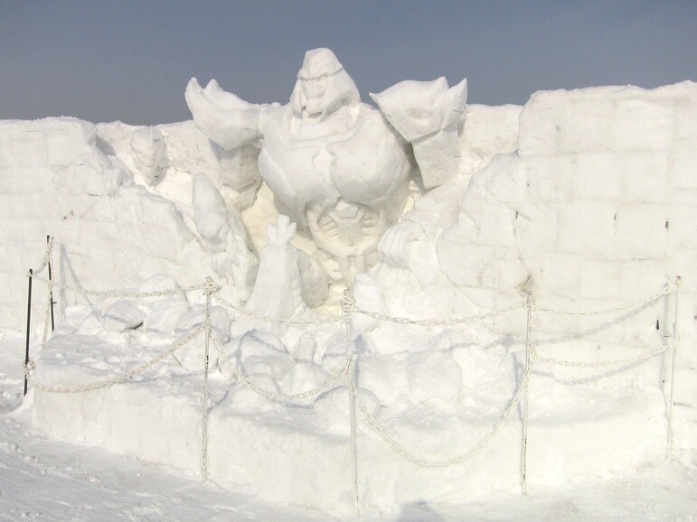 Asahikawa Winter Festival Returns Featuring an Unbelievable Transformer Snow Sculpture and More! 2