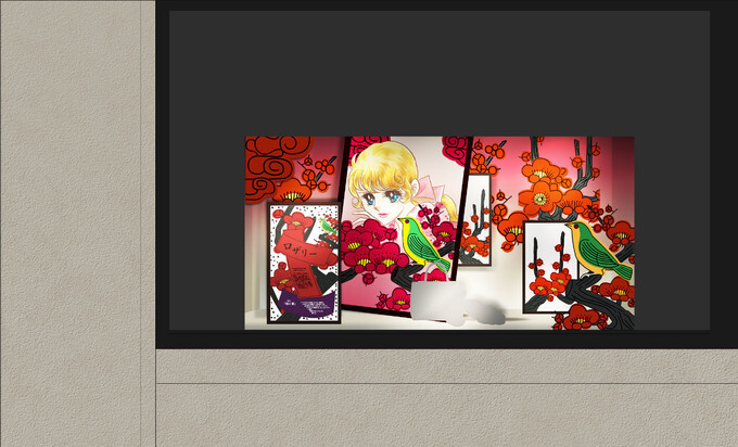 The Rose of Versailles Prepares Isetan Shinjuku for the New Year 4