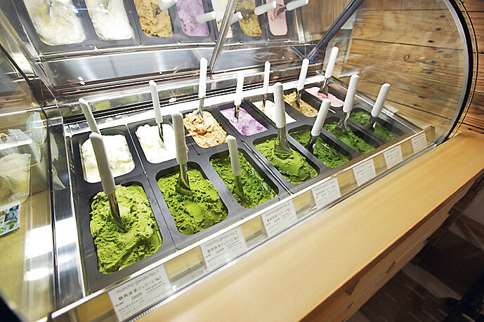 The seven levels of matcha gelato 0