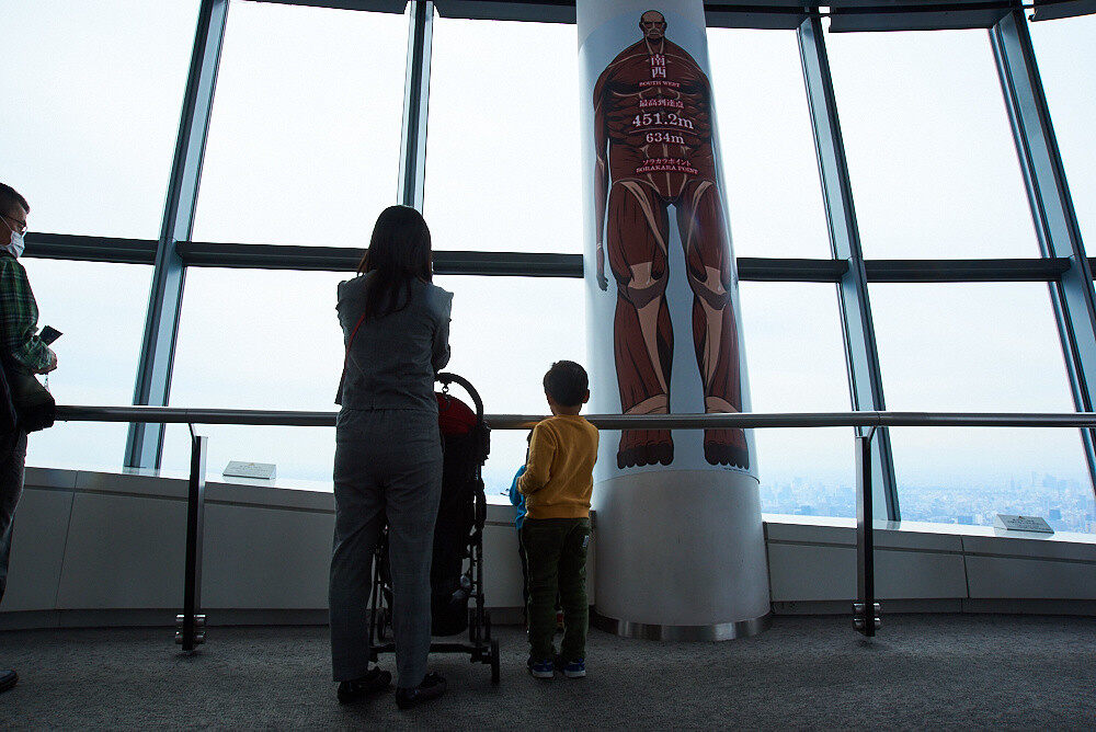 Titans Take Over TOKYO SKYTREE®! [Photo Report] 54