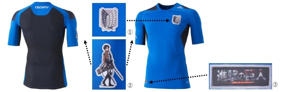 Adidas Collaborates with “Attack on Titan” on Training Wear 2