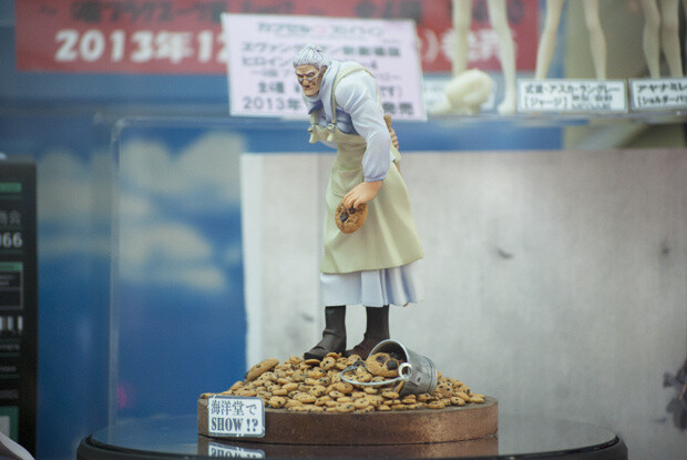 Grandma from *Cookie Clicker* Descends! Sample Displayed at Kaiyodo Hobby Lobby Tokyo 15