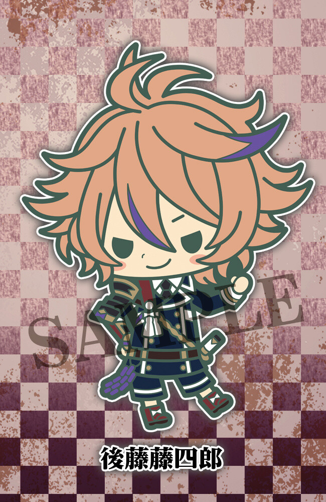 New Rubber Straps Feature Touken Ranbu’s Awataguchi Swords as Adorable Chibi Characters! 7