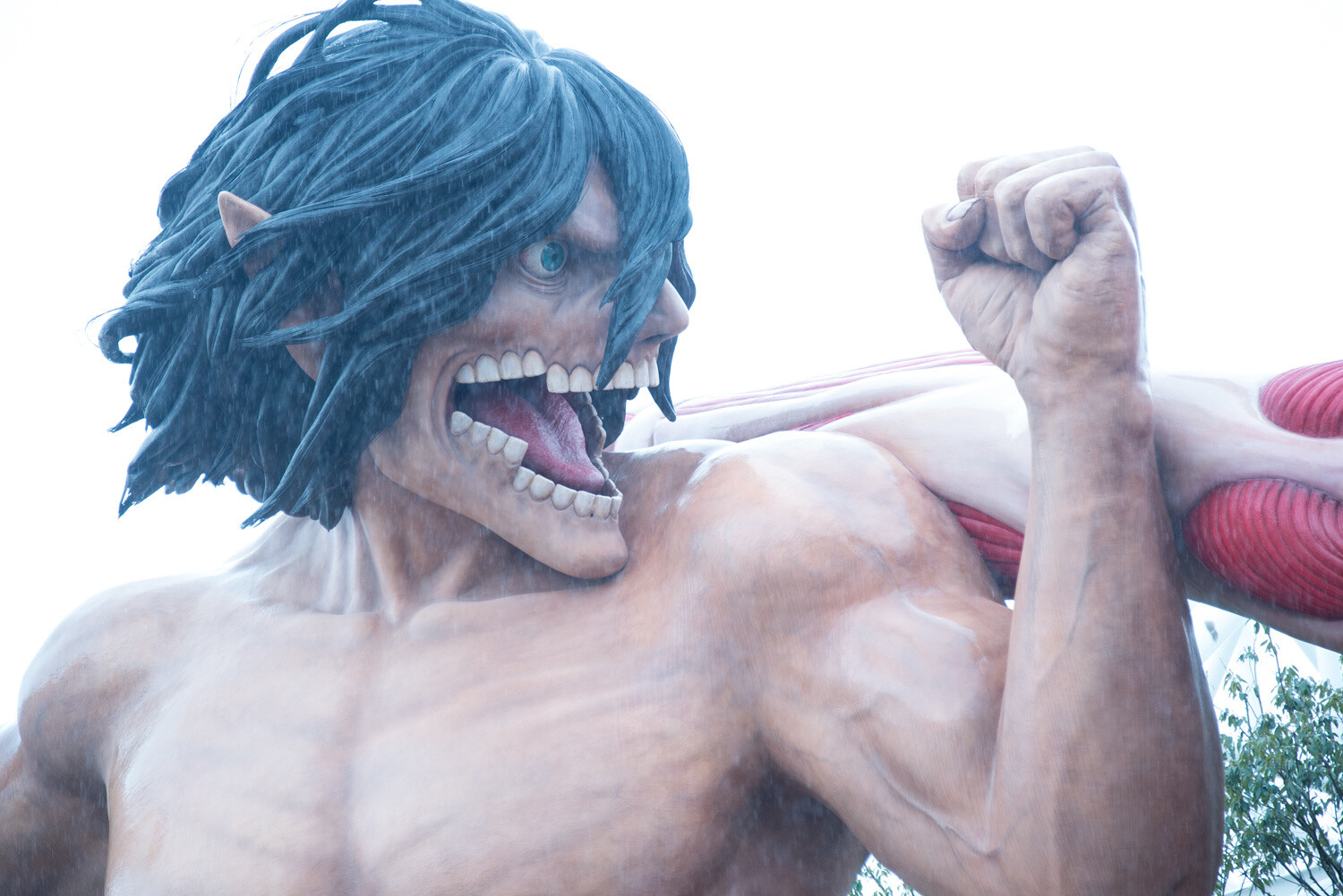 Inside the *Attack on Titan: The Real* area 8