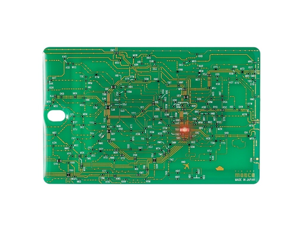 Tokyo Circuit Route Map (green) 2