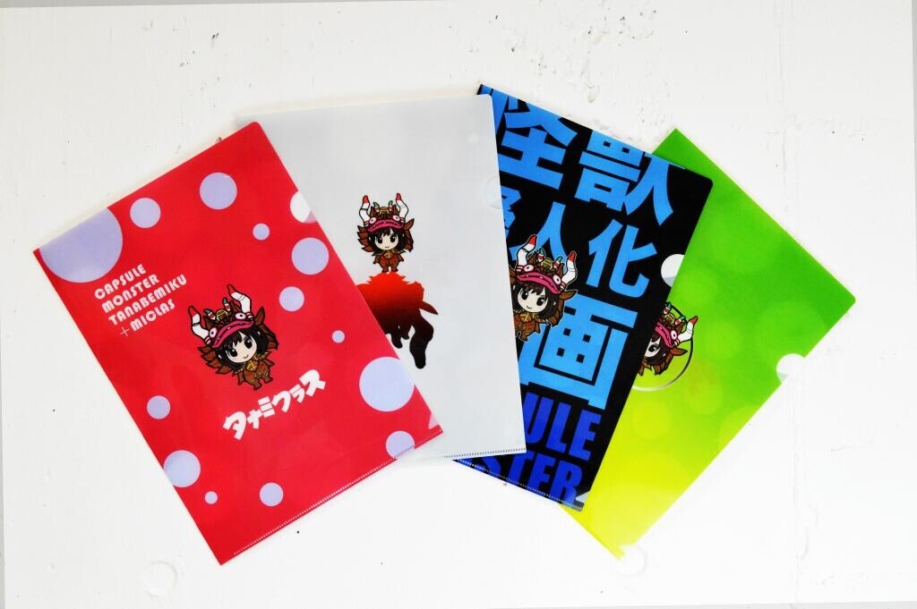 The four kinds of clear file folders. 24