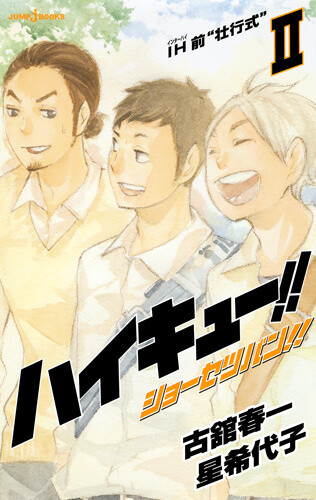 Novel cover illustration　© Haruichi Furudate / Shueisha Inc., Haikyū!! Production Committee, MBS 2