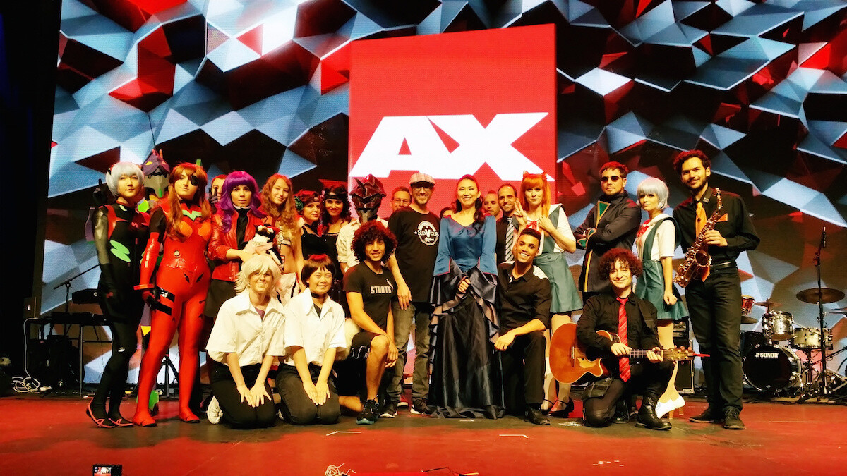 Yoko Takahashi Performs Neon Genesis Evangelion Theme, “A Cruel Angel’s Thesis,” to Excited Crowd at Anime Expo 2015 in LA 5