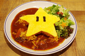 Super Mario x Tower Records Collaboration Cafe Featuring Question Mark Box Tiramisu & Super Star Omelette Rice to Open! 1
