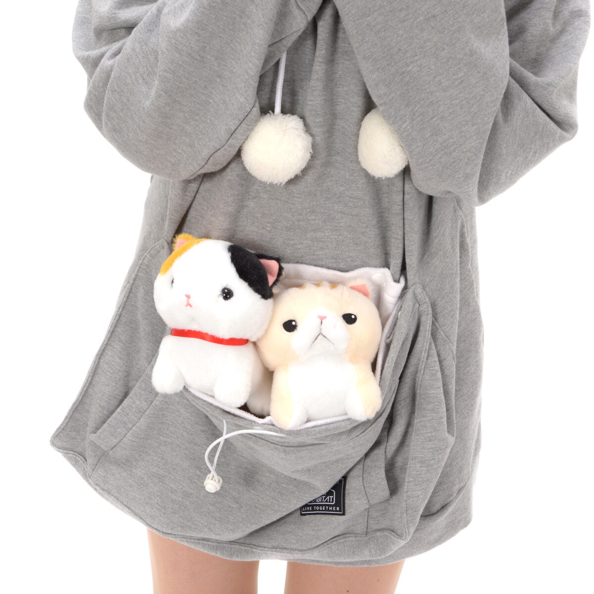 Enjoy Endless Cuddles w/ Cozy & Convenient Mewgaroo Hoodies & Onesies! 5