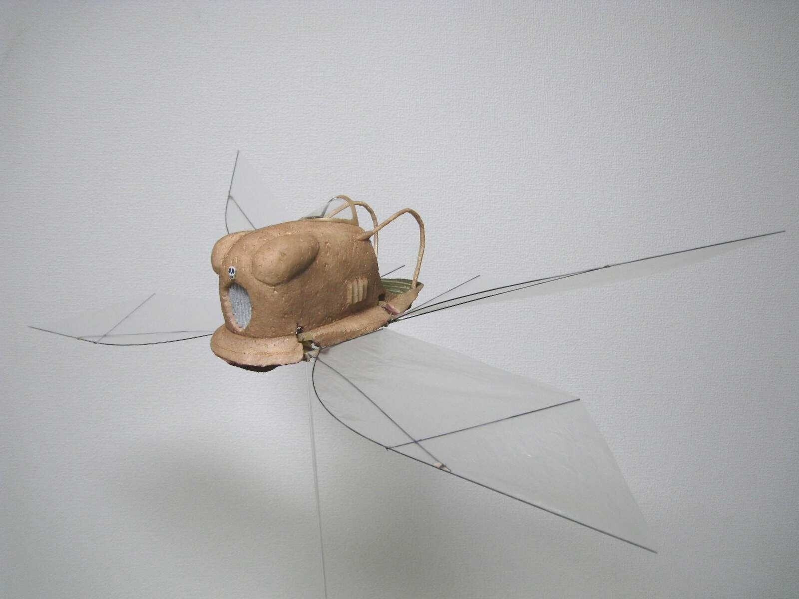 1/10 Scale Flyable Model of the Flaptor from “Castle in the Sky” 3