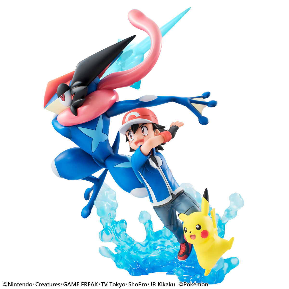 Ash, Pikachu and Ash-Greninja Synchronize for New Pokémon G.E.M. Figure Set! 4