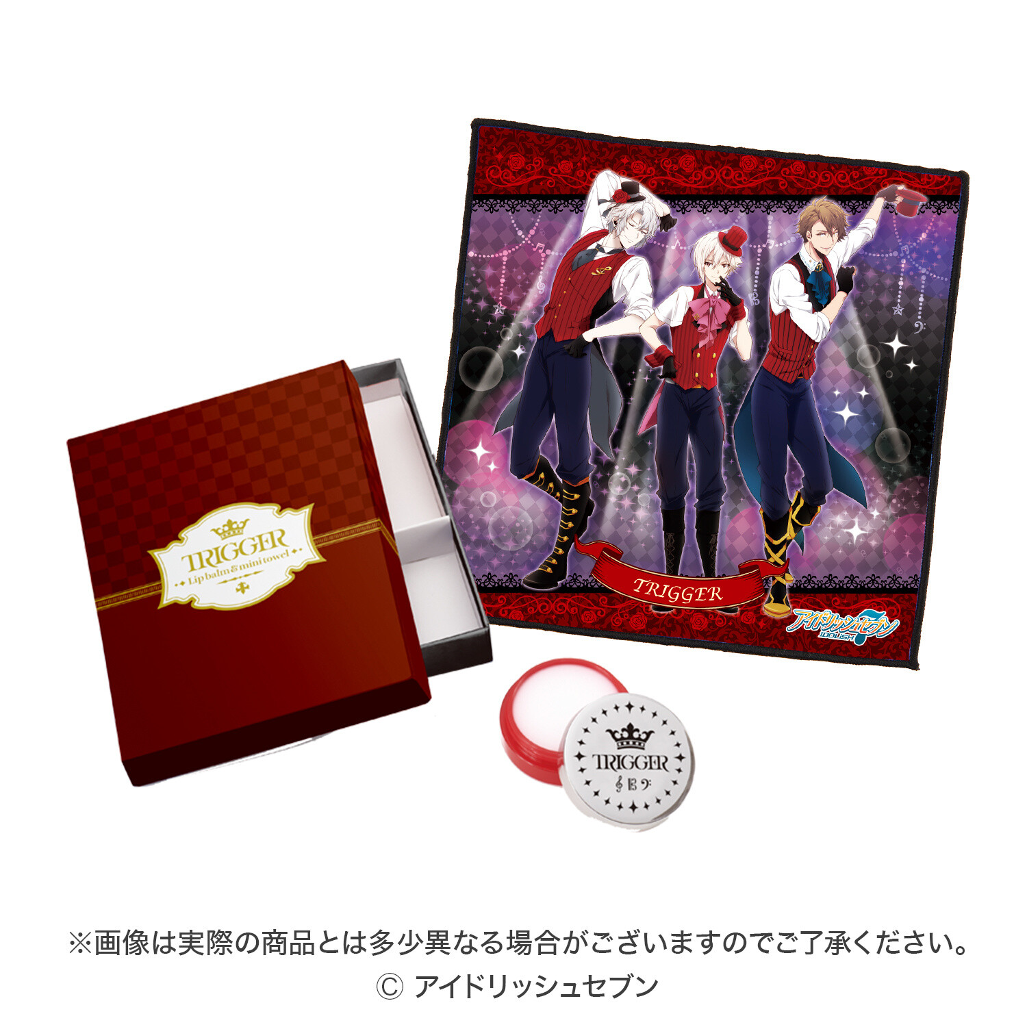 IDOLiSH 7 Lip Balm & Mini Towel - Wild Rose (TRIGGER) 2