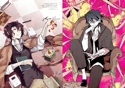 First Official Bungo Stray Dogs Anthology and Art Collection Released on the Same Day! 5