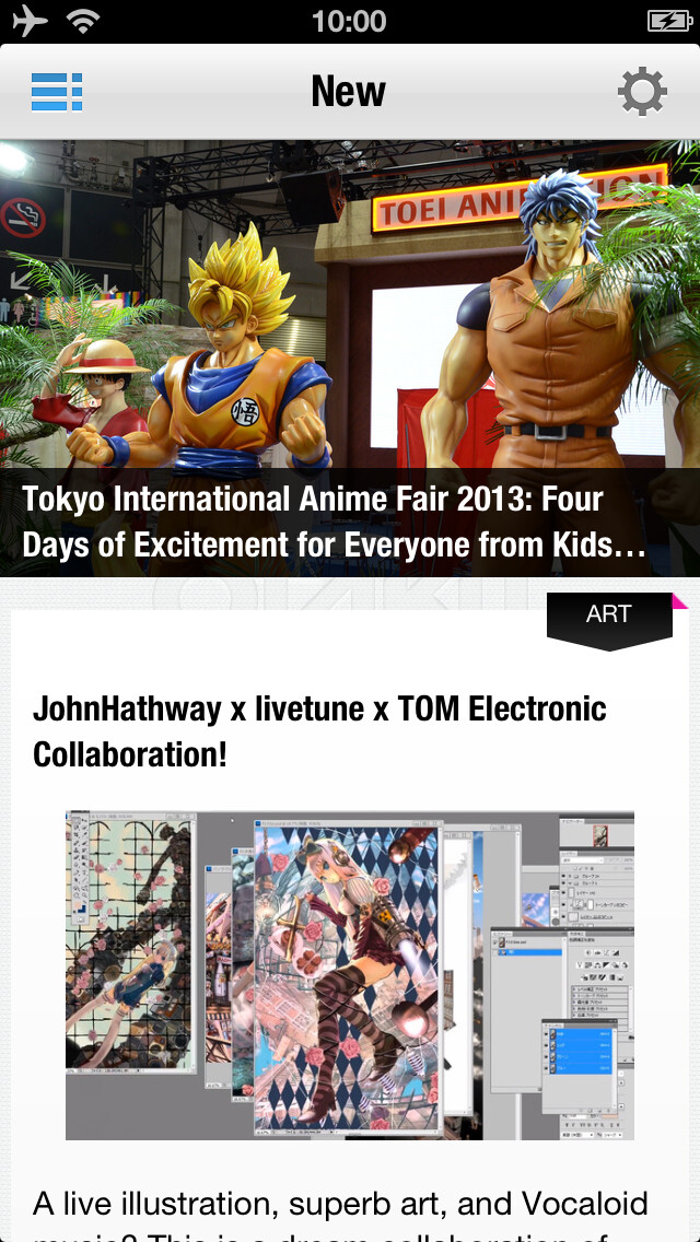 Free Otaku News App “Tokyo Otaku Mode mini” to Release on June 20! 0