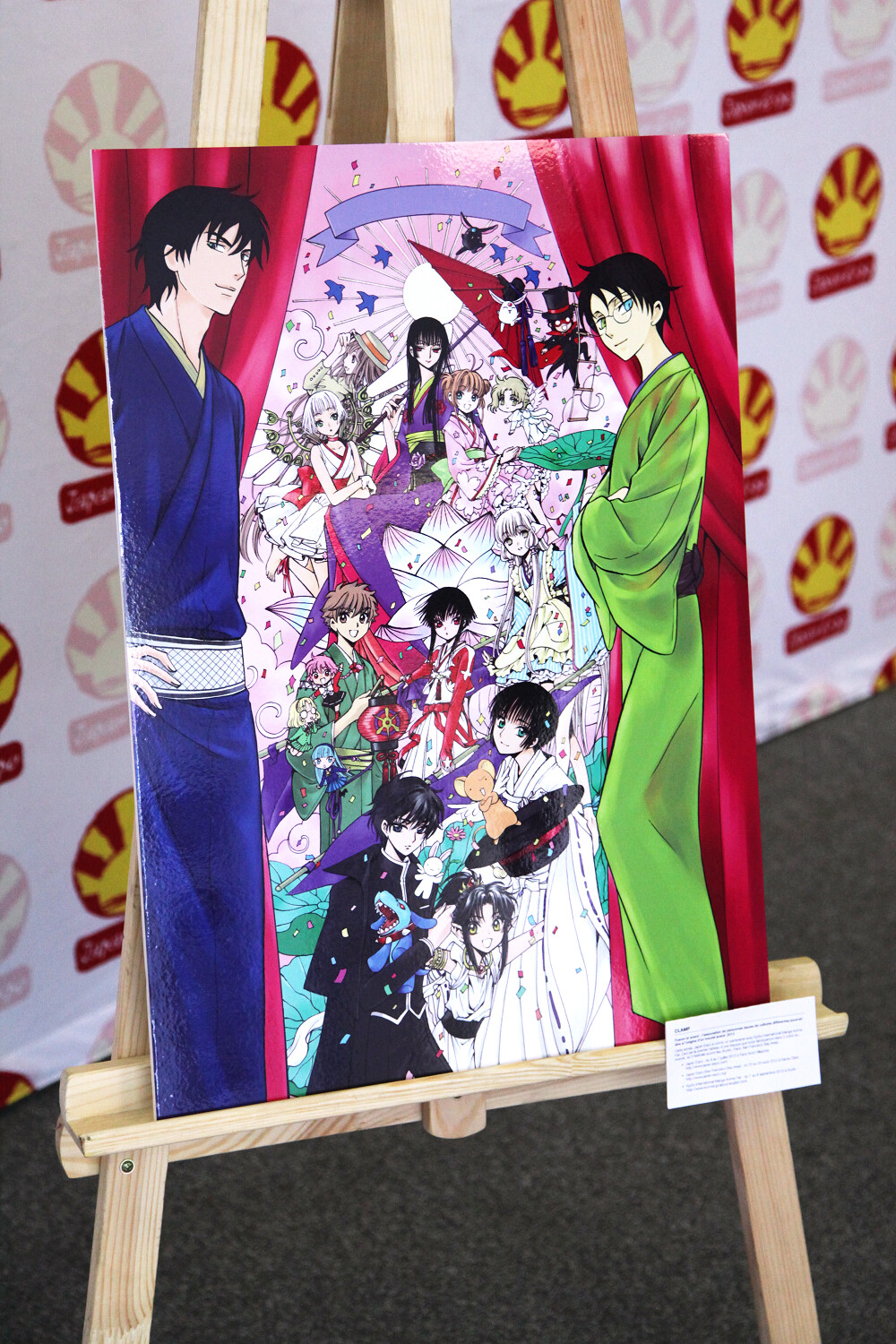 Specially Made Illustrations by Clamp Displayed at Japan Expo 2013! 0