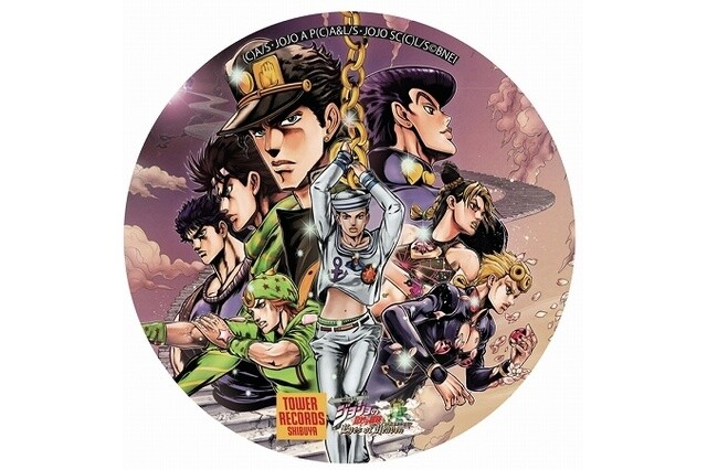 “JoJo’s Bizarre Adventure” Collaboration Cafe Returns to Tower Records in Omotesando, Shibuya 12