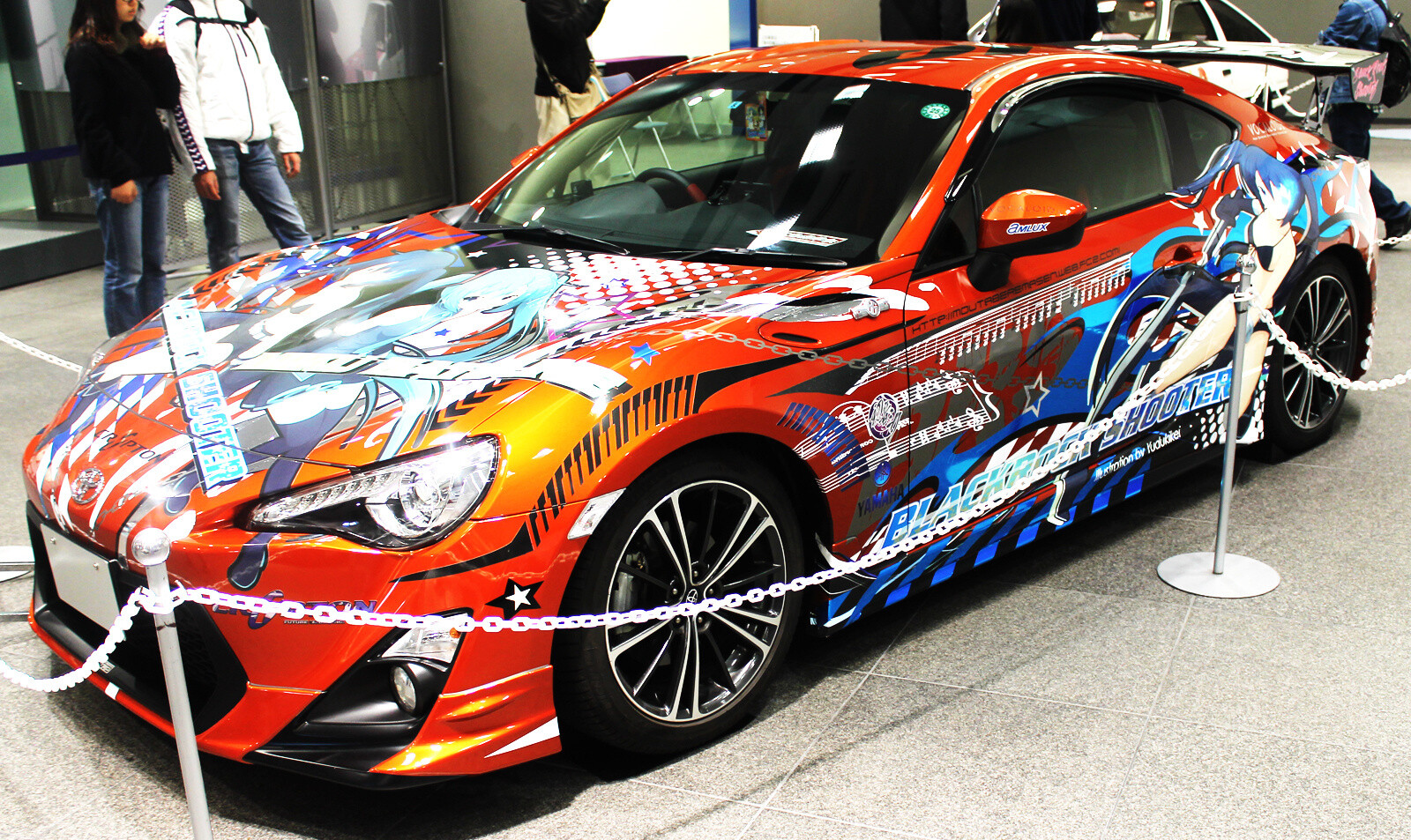 Toyota Amlux Tokyo Itasha Event Displays High Quality Itasha 5